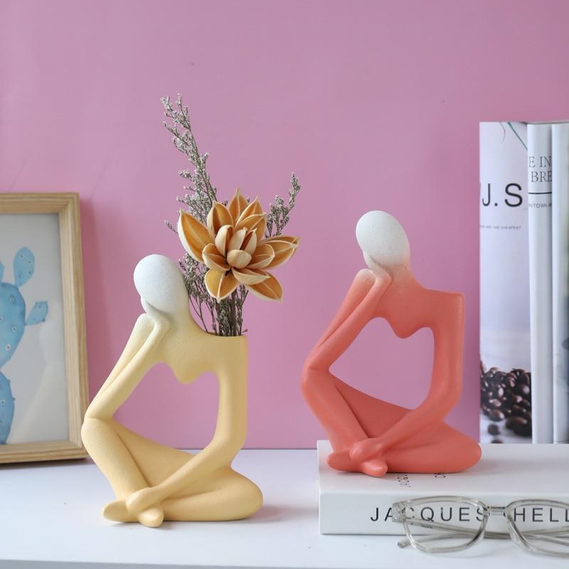 Thinking Man Art Vases Stornfield