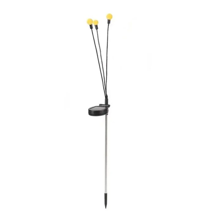 Solar-powered Firefly Garden Light - Three-headed LED Lamp for Outdoors | Stornfield