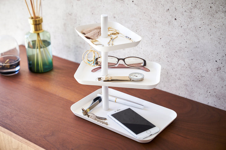 Stornfield | 3-Tier Accessories Tray - Steel