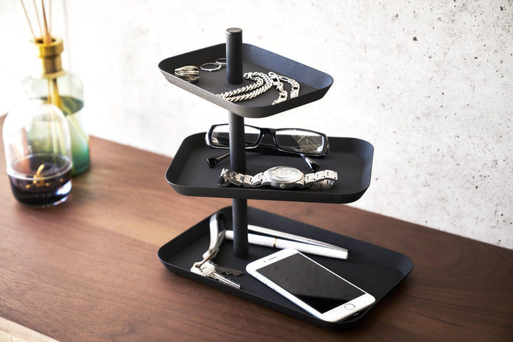 Stornfield | 3-Tier Accessories Tray - Steel
