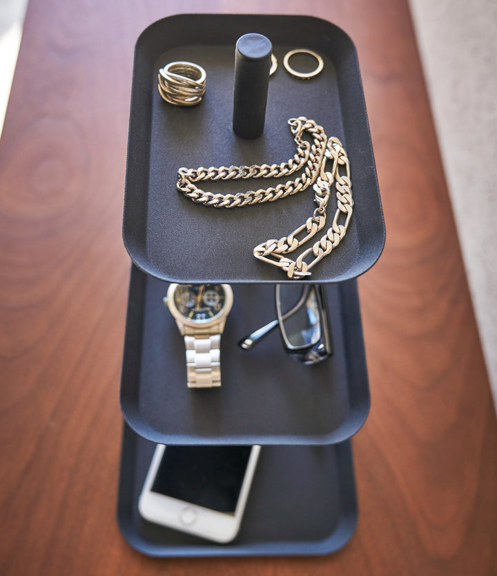Stornfield | 3-Tier Accessories Tray - Steel