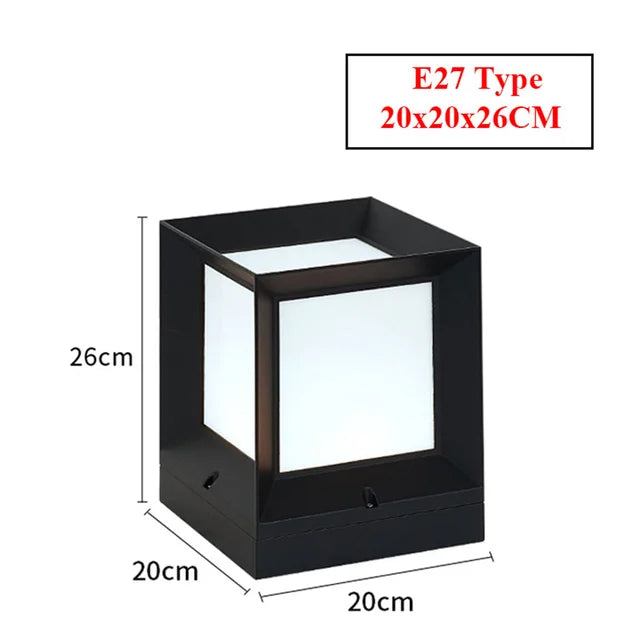Outdoor Standalone Lamp for Gates and Driveways - Modern Lighting with LED | Stornfield