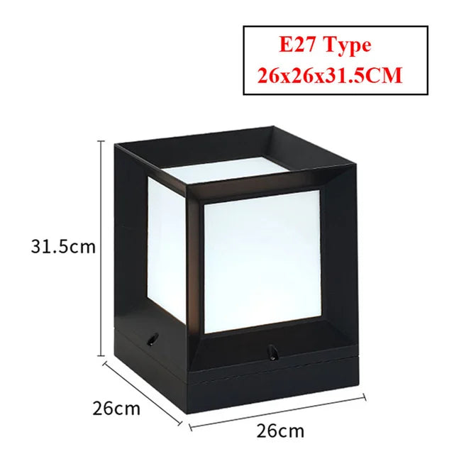 Outdoor Standalone Lamp for Gates and Driveways - Modern Lighting with LED | Stornfield