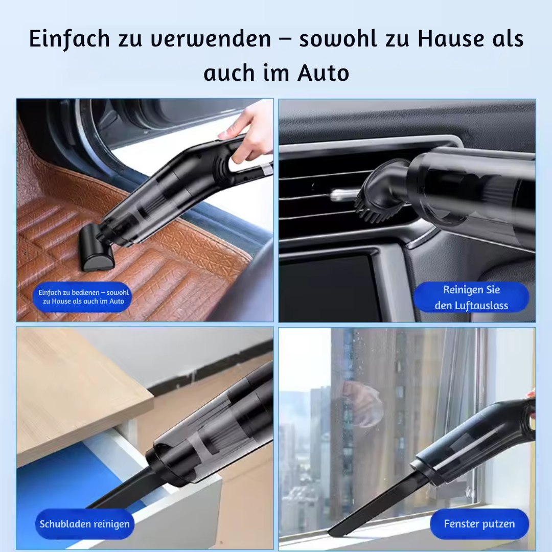 Cordless pet hair vacuum cleaner with HEPA & 4 attachments Stornfield