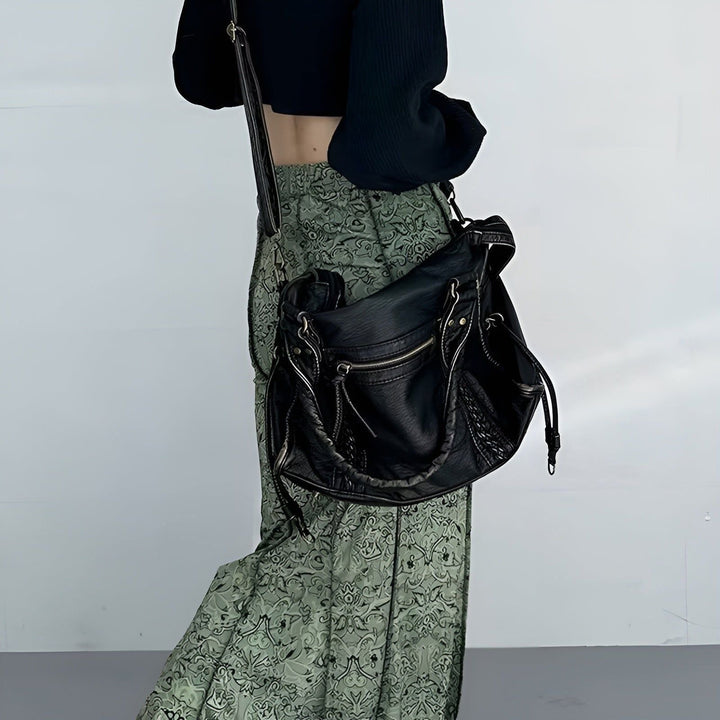 Shoulder bag made of genuine leather – High quality and elegant | Perfect for everyday & office | Stornfield