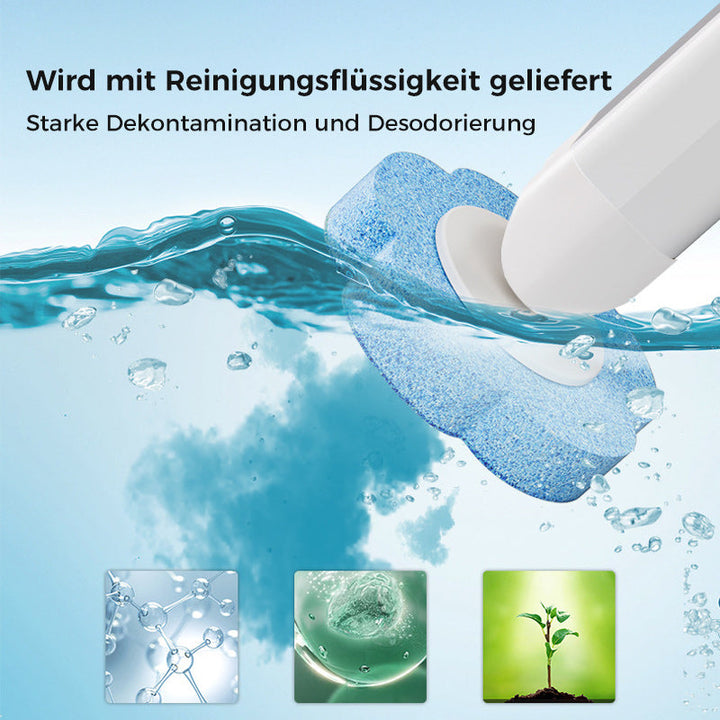 HygiBrush Disposable Toilet Brush with Replaceable Sponge Heads | Stornfield