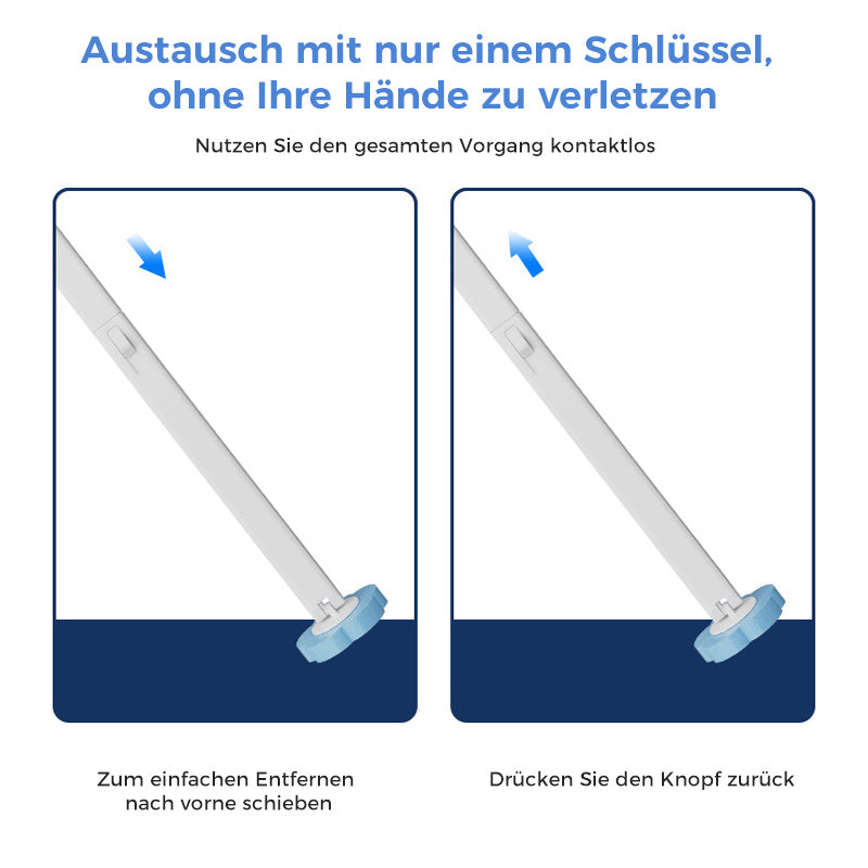 HygiBrush Disposable Toilet Brush with Replaceable Sponge Heads | Stornfield