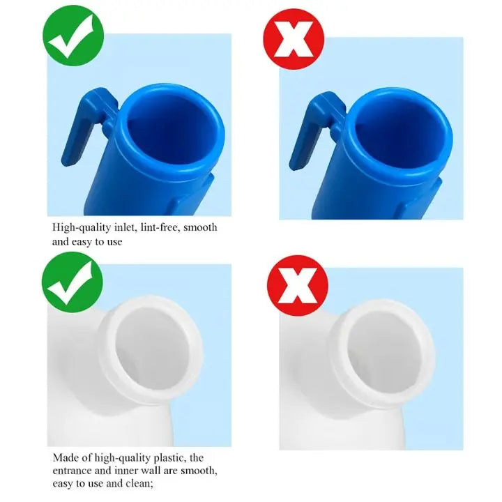 Stornfield | Portable Urinal for Men – 2000ml, leak-proof & reusable