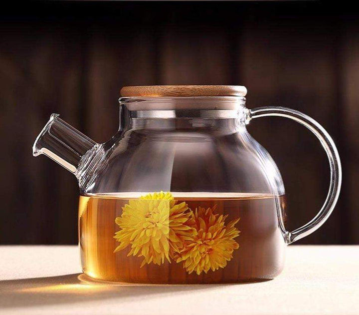 Stornfield borosilicate glass teapot
