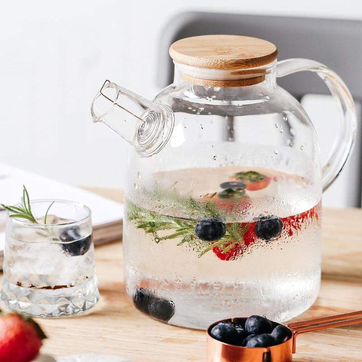Stornfield borosilicate glass teapot