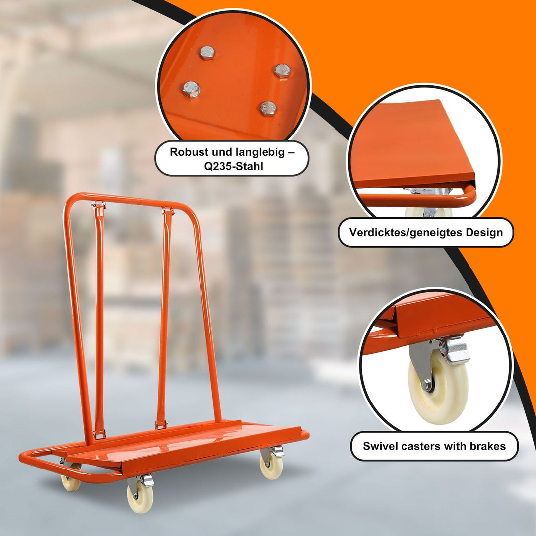Flatbed cart Transport cart up to 1000kg | Stornfield