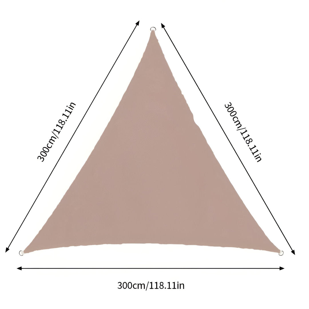Stornfield | TriBlocker Sun Sail – Premium Sun Protection, Waterproof Triangle Sail
