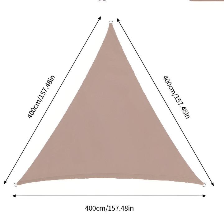 Stornfield | TriBlocker Sun Sail – Premium Sun Protection, Waterproof Triangle Sail
