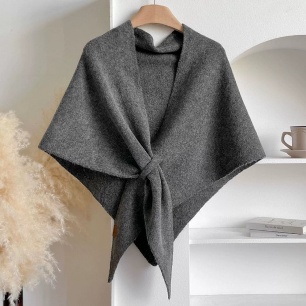Stornfield | Triangle Soft Poncho Shawl Cape