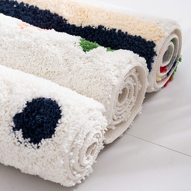 Tufting Dots Bathroom Mat Stornfield