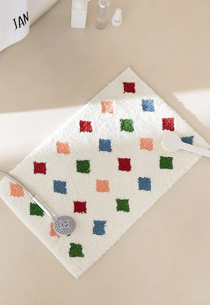 Tufting Dots Bathroom Mat Stornfield