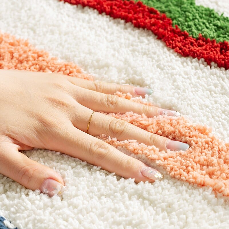 Tufting Dots Bathroom Mat Stornfield