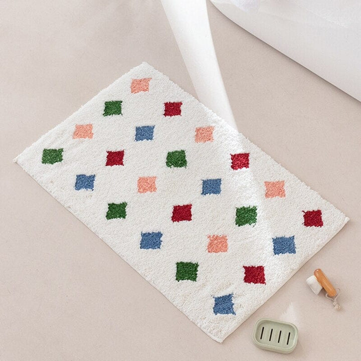 Tufting Dots Bathroom Mat Stornfield