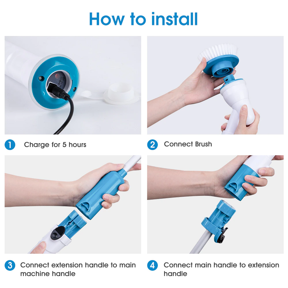 Turbo Scrub® Cordless Cleaning Brush | Stornfield