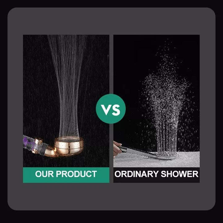 3-Mode Adjustable Turbocharged Shower Head | Stornfield