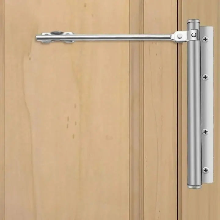 Stornfield | Automatic door closer – Stainless steel, quiet, easy installation