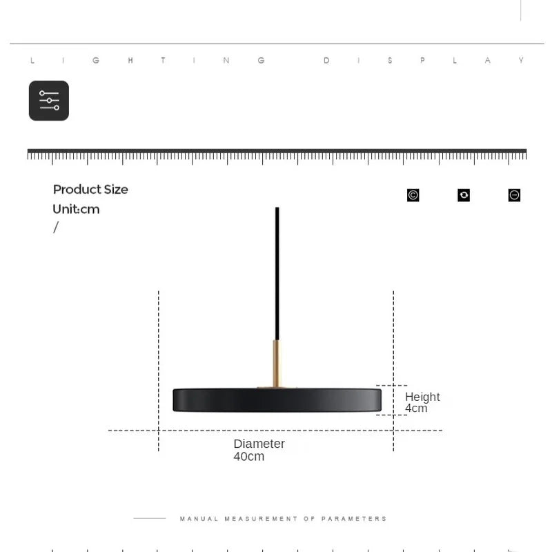 Stornfield | Frendorf – Futuristic Metal LED Pendant Light