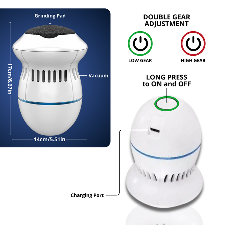 Electric Foot Care Professional | No More Calluses! | Stornfield