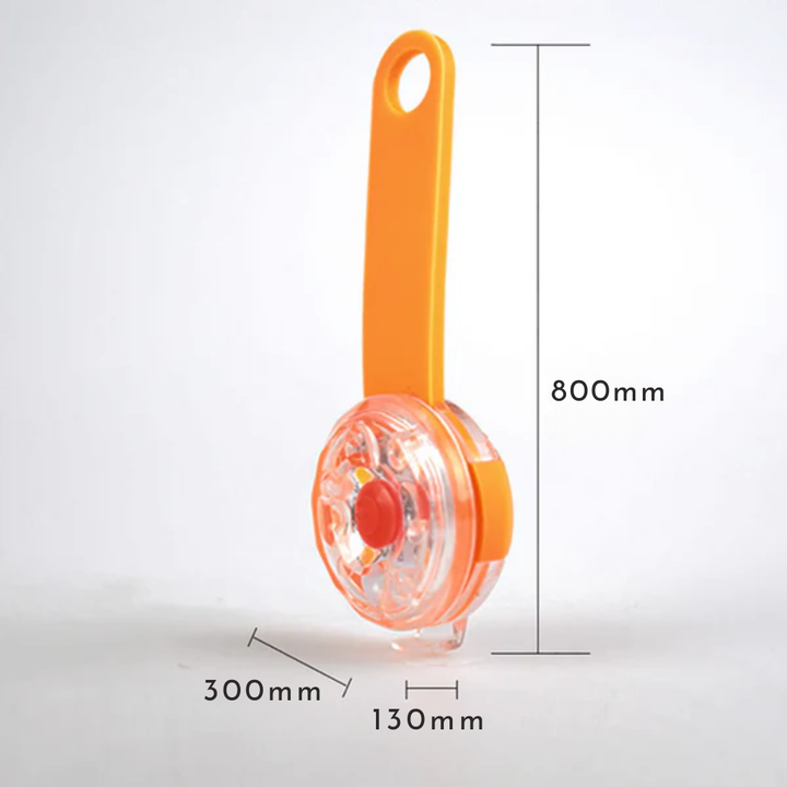 Stornfield rechargeable LED pet safety tag