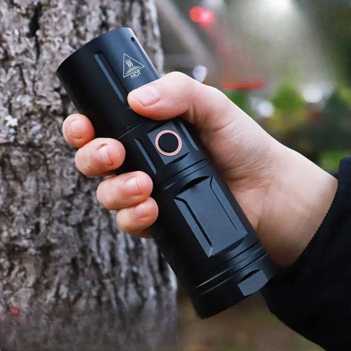 Ultra Bright Night Beam Rechargeable Flashlight | Stornfield