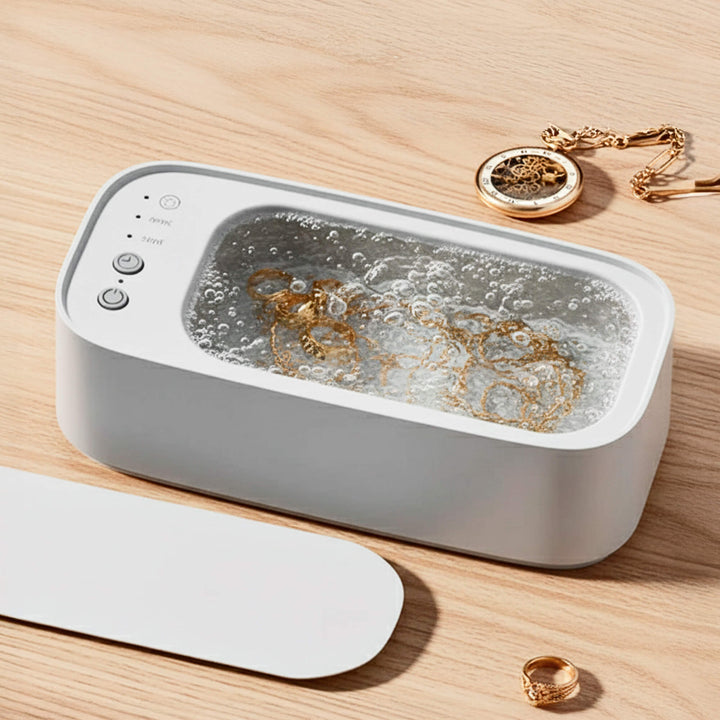 Stornfield | Ultrasonic Cleaning Device | Gentle, Efficient & Versatile for Jewelry, Glasses, Watches, and Dentures
