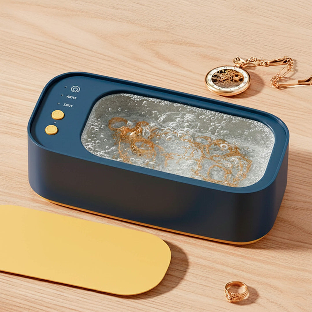 Stornfield | Ultrasonic Cleaning Device | Gentle, Efficient & Versatile for Jewelry, Glasses, Watches, and Dentures