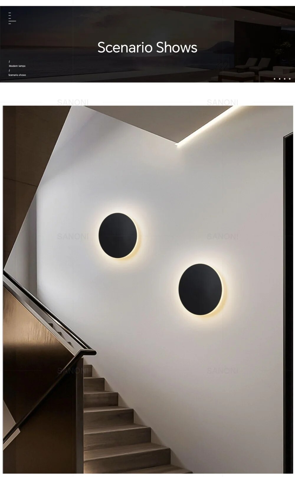 Stornfield | LightRing | Minimalist LED Wall Sconce