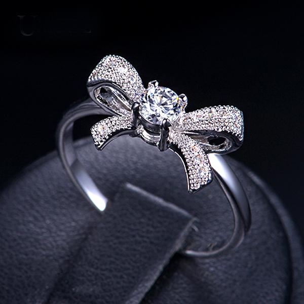 Swiss Crystal Knot Ring | Stornfield