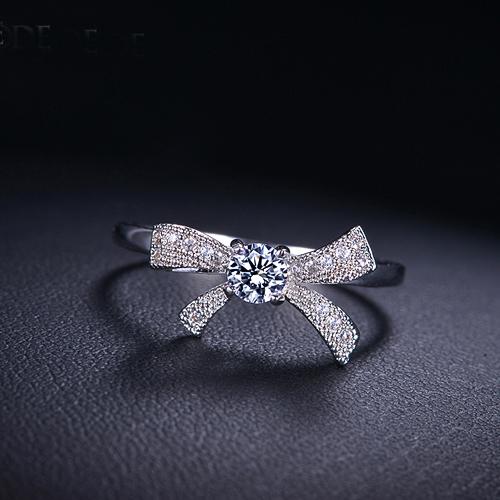 Swiss Crystal Knot Ring | Stornfield