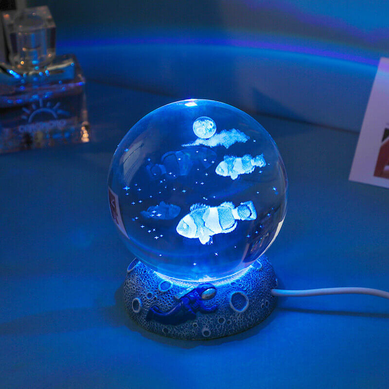 Stornfield | Underwater World Crystal Ball Night Light