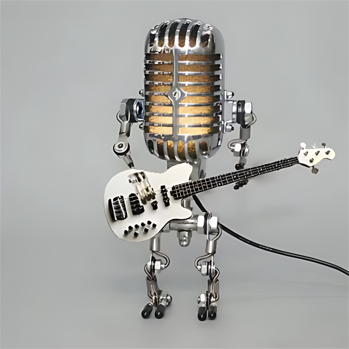 Robot table lamp with adjustable LED light | Stornfield