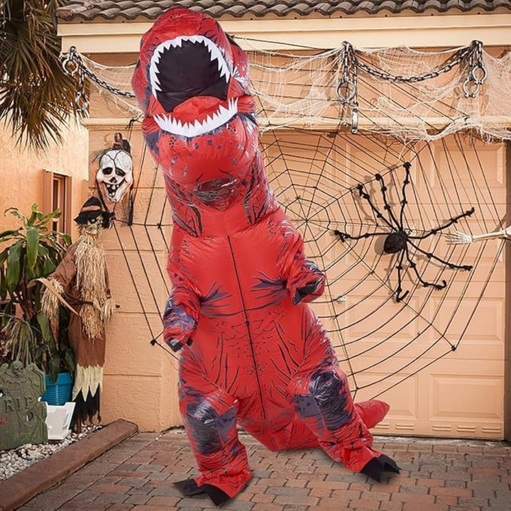 DinoBlast Inflatable T-Rex Costume – Gigantic Unisex Dress-Up Suit | Stornfield