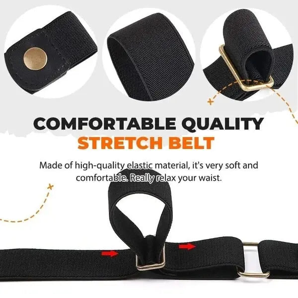 Stornfield | Invisible elastic waistband belts without buckle – The perfect belt for women's jeans!