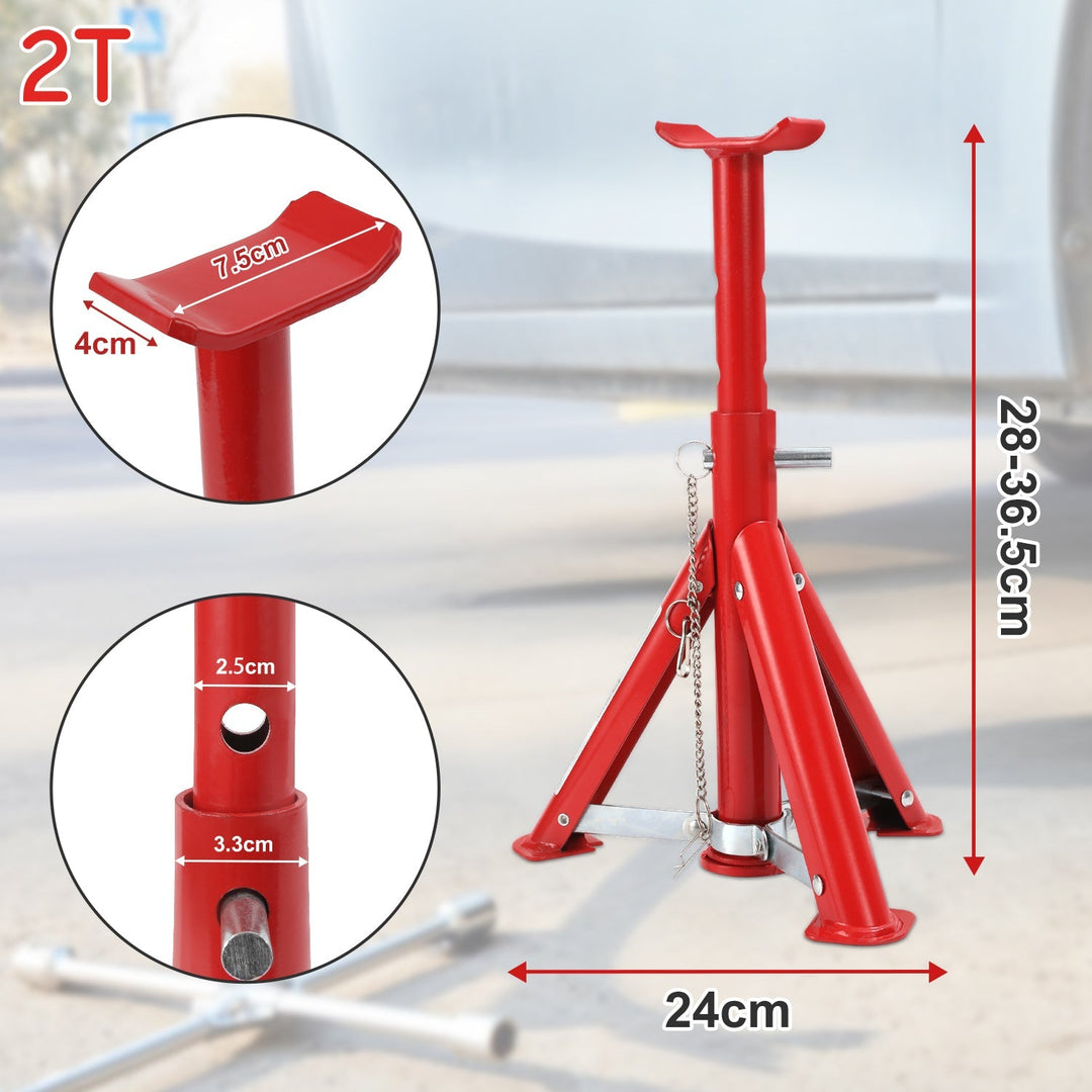 2T/3T Support Stands Support Stand Automotive 2 Pieces | Stornfield