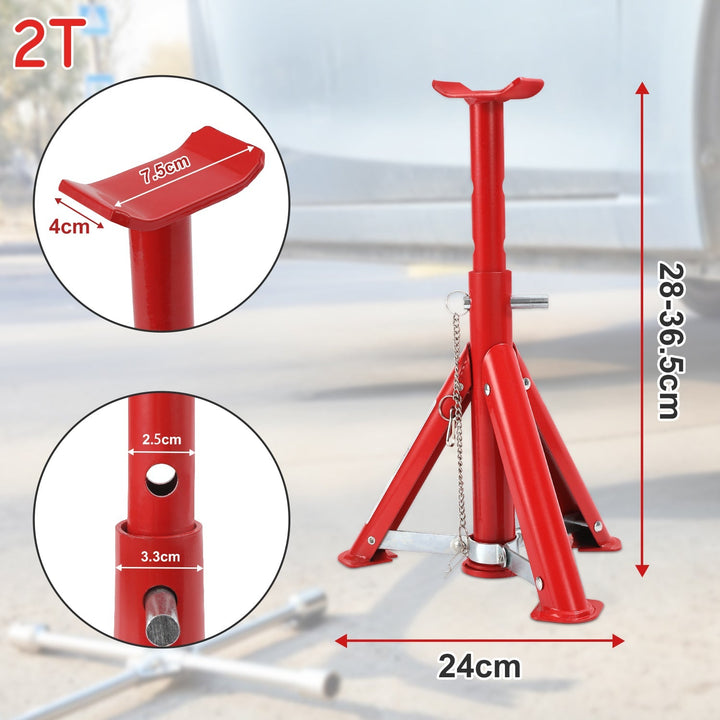 2T/3T Support Stands Support Stand Automotive 2 Pieces | Stornfield