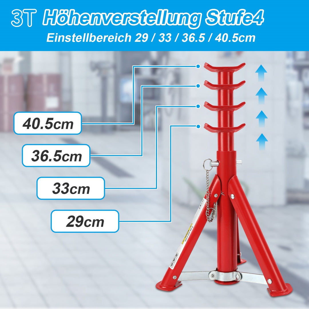 2T/3T Support Stands Support Stand Automotive 2 Pieces | Stornfield