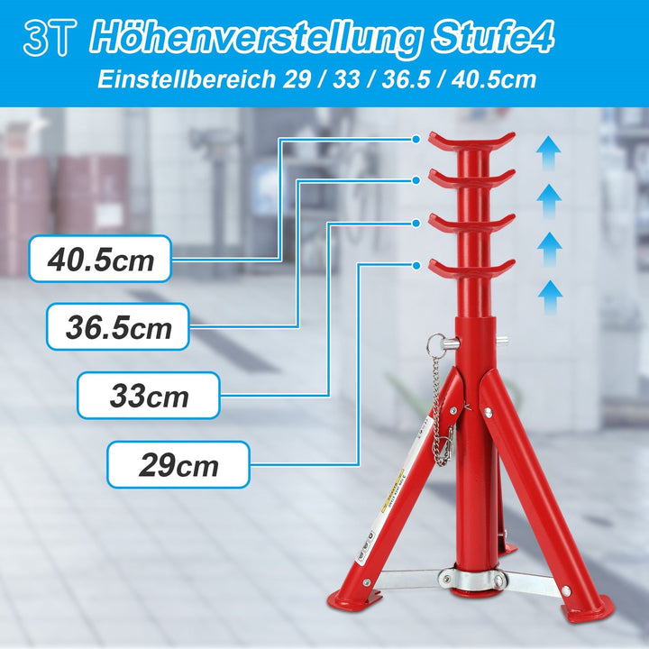 2T/3T Support Stands Support Stand Automotive 2 Pieces | Stornfield