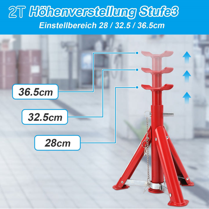 2T/3T Support Stands Support Stand Automotive 2 Pieces | Stornfield