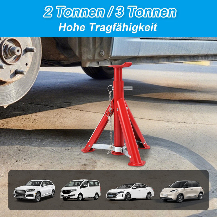 2T/3T Support Stands Support Stand Automotive 2 Pieces | Stornfield