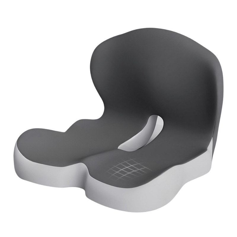 Stornfield | ErgoComfort Seat Cushion – Ergonomic Memory Foam Cushion for Back Support and Comfort