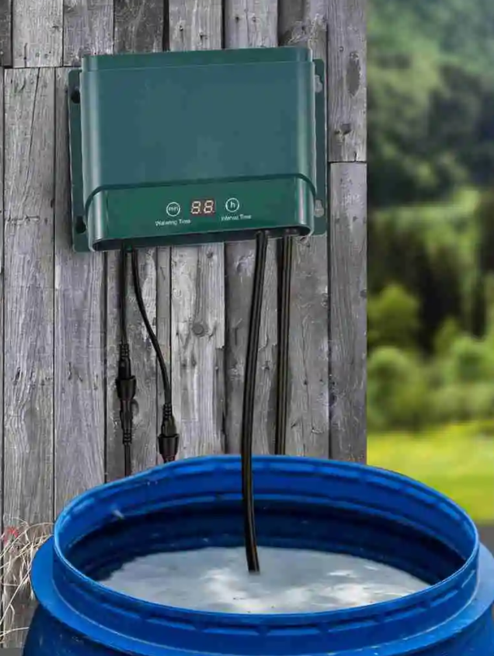 Stornfield | Solar Drip Irrigation System Kit Automatic Watering with 30 Modes & 7 Timers – AquaFlow