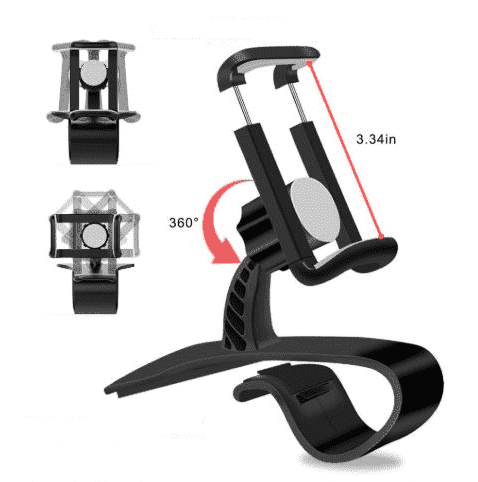 360° Rotatable Car Dashboard Phone Mount | Stornfield