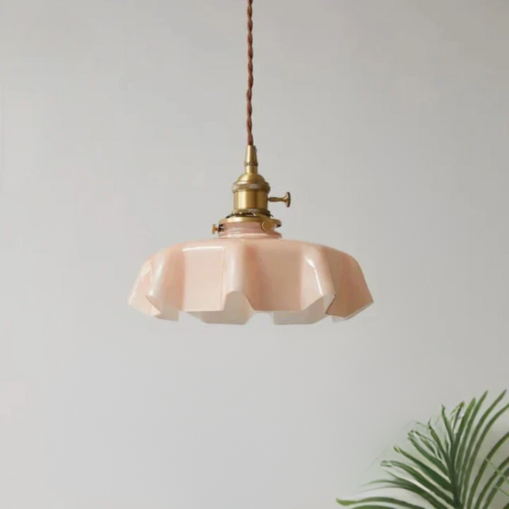 Brass pendant light in French design – Elegant ceiling lamp for living room | Stornfield