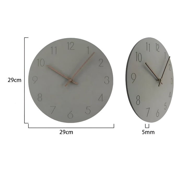 Wooden wall clock – Minimalist design for modern living | Stornfield