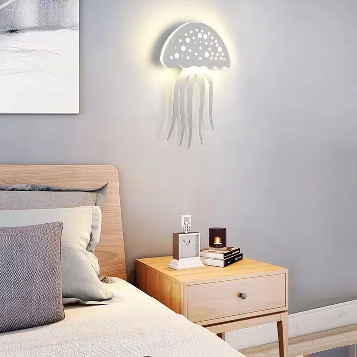 Stornfield | QualleGlow | Lampe murale LED exclusive en forme de méduse